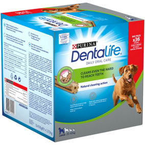 Dentalife Dental Chews Big Pack Large Dog Food 36 Stk (12x106g)