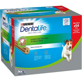 Dentalife Dental Chews Big Pack Small Dog 54 Sticks (18x49g) (Pack of 2)