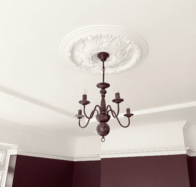 Dentil Egg and Dart Plaster Coving 80mm x 90mm - 24m Pack - 7