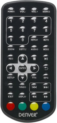 Denver LED-1032 Compact 10-Inch Super VGA Digital Portable TV with ...