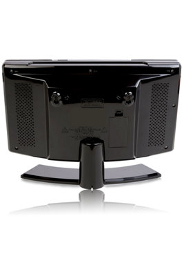 Denver MC-5220 Black Wall-Mountable CD Player with FM Radio and Alarm Clock Features