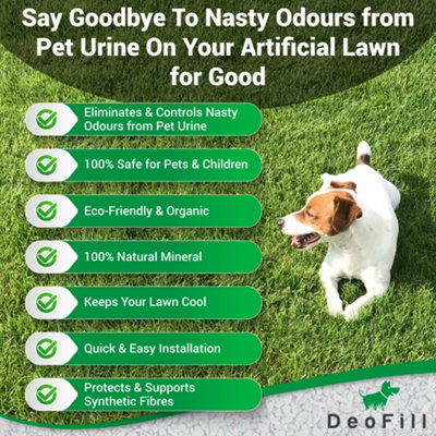 DeoFill - Zeolite Pet Infill for Artificial Grass