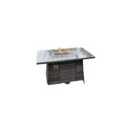 Derby 4 Seater Rattan Garden Set with Fire Pit - 3