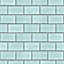 Design ID Subway Tile Sky Blue Vinyl Wallpaper Paste The Wall Kitchen Bathroom