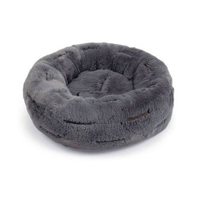 Designed by Lotte Lounging Dog Basket Xanto Round 50x20 cm Grey Price Comparisons | Compare The Build