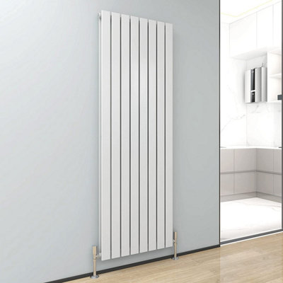 Designer Flat Panel Double Radiator 1800x544 White by MCC