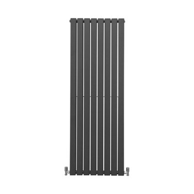 Designer Flat Panel Radiators Anthracite Grey 1600mm x 560mm DIY at B&Q