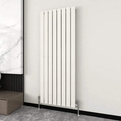 Designer Flat Panel Single Radiator 1600x544 White by MCC