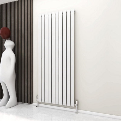 Designer Flat Panel Single Radiator 1800x680 White by MCC