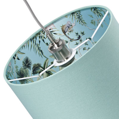 Duck egg blue lamp shade deals b&q