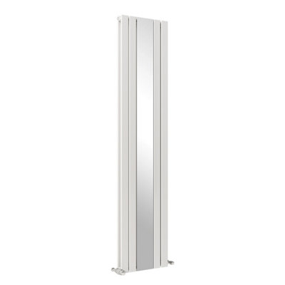 Designer Radiator With Mirror Double Flat Panel Central Heating ...