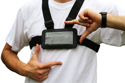 Designo Use Your Mobile Phone as Action Camera Body Chest Mount Harness ...