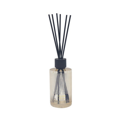Desire Aroma Ribbed Glass Reed Diffuser 500ml - English Pear & Freesia