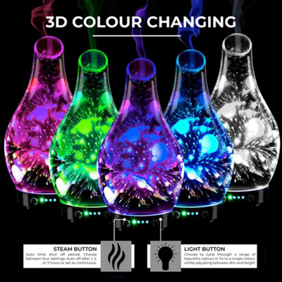 Desire Galaxy Colour Changing Aroma Oil Diffuser Humidifier