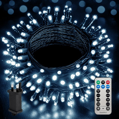 Desiretech Outdoors & Garden Lights 20m 200 LED Waterproof Plug-in ...