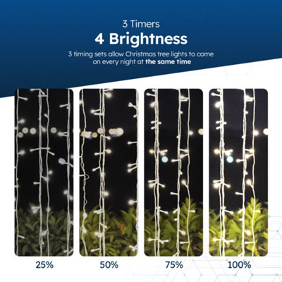 Desiretech Outdoors & Garden Lights 20m 200 LED Waterproof Plug-in ...