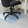 Desk Chair Mat Carpet Hard Wood Laminate Floor Protector PVC Plastic Home Office - For Carpet