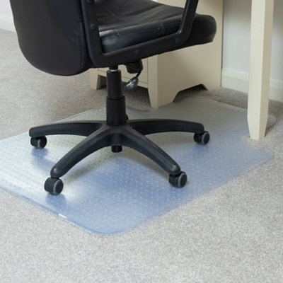 Chair outlet protector mat