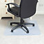 Desk Chair Mat Carpet Hard Wood Laminate Floor Protector PVC Plastic Home Office - For Carpet