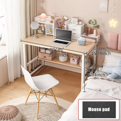 Desk Home Office Study Computer Desk Writing Table Workstation with ...