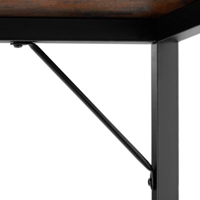 Desk Jenkins - computer, writing, study table 80 cm - Industrial wood ...