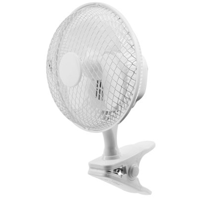 Desktop Mesh Grill 6" Clip Table Fan