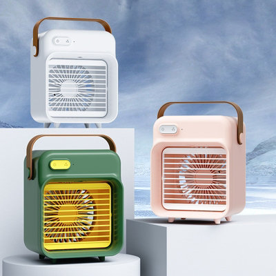 Desktop Office Appliance Air Circulating Fan Water Spray Portable ...