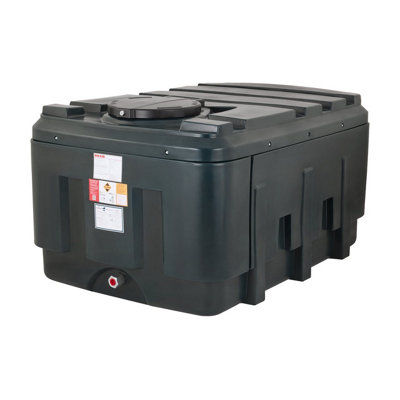 Deso 1200 Litre Low Profile Bunded Oil Tank with Fitting Kit and Gauge