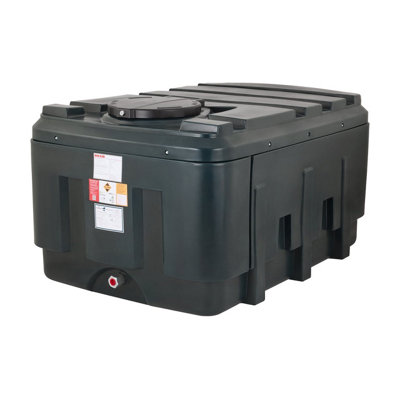 Deso 1200 Litre Low Profile Bunded Oil Tank with Fitting Kit and Gauge DIY at B&Q
