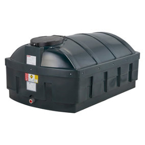Deso 1200 Litre Low Profile Bunded Oil Tank with Fitting Kit and Gauge