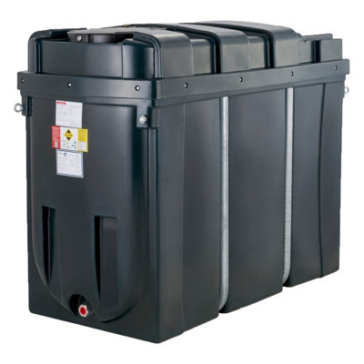 Deso 1550 Litre Bunded Oil Tank with Fitting Kit and Gauge DIY at B&Q
