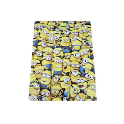 Despicable Me Puzzle Party Game Yellow (One Size)
