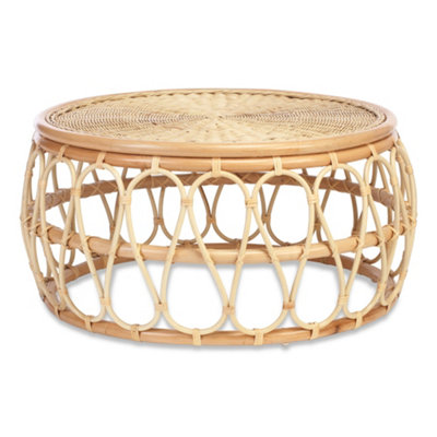 Desser Beijing Coffee Table - Natural Rattan