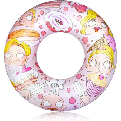 Dessert Design Pool Float Ring Inflatable Summer Swimming Accessory