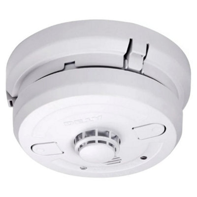 Deta 1165 Mains Powered Hard Wired Heat Alarm with 9V Battery Back-up