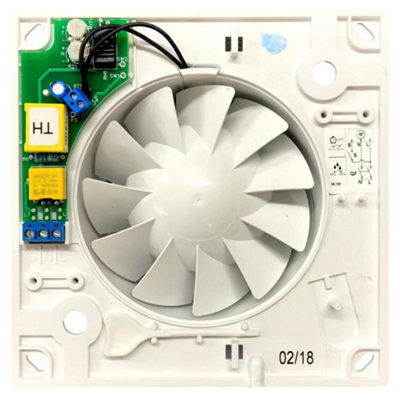 Deta 4603 Axial Bathroom / Toilet Extractor Fan (Humidistat / Timer Model)