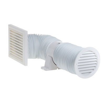 Deta 4640 In-Line Shower Extractor Fan Kit (Timer Model) | DIY at B&Q