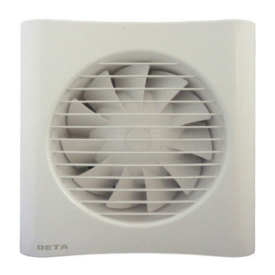 Deta 4661 Axial Extractor Fan 6 Inch / 150mm (Timer Model)