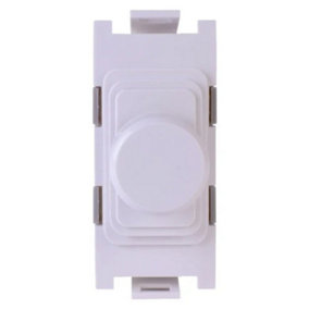 Deta G3526 Universal LED Grid Dimmer Switch Module Multi-Way (White)