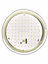 Deta L1021WH Stratus Circular LED Bulkhead Light Fitting IP65 - 14 Watt White