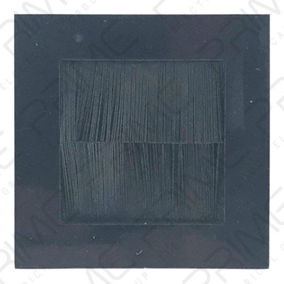 Deta S1425BK Modular Brush Plate - 2 Module (Black)