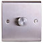 Deta SD1414SS Universal LED Dimmer Switch 1 Gang  3 - 250 Watt (Stainless Steel)