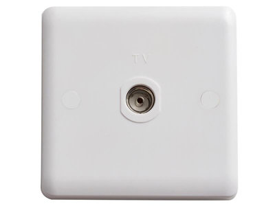 Deta Vimark VC1264 Single Isolated Co-Axial Outlet DETVC1264