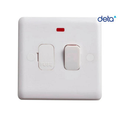 Deta Vimark VC1371 Fused Switched Spur with Neon 13A DETVC1371