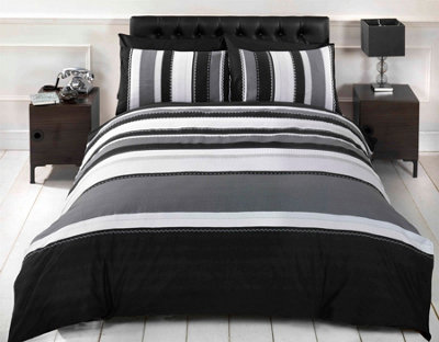 Detroit Striped Duvet Cover Set