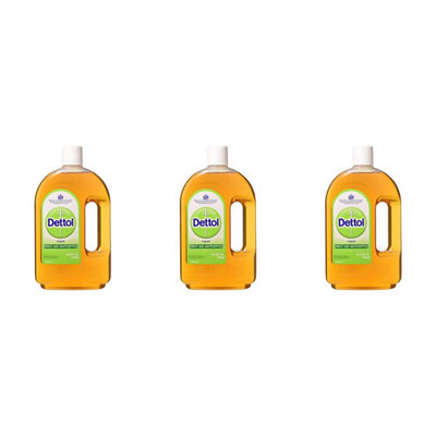 Dettol Antiseptic Disinfectant Liquid 750ml (Pack of 3)