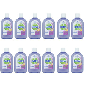 Dettol Disinfectant Liquid Lavender & Orange 500ML Pack of 12