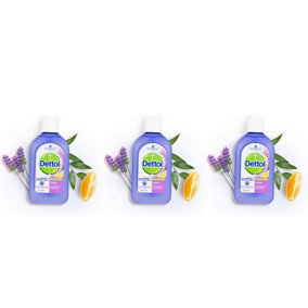 Dettol Disinfectant Liquid Lavender & Orange 500ML Pack of 3