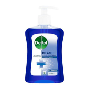 Dettol Hand Wash Anti-Bacterial Cleanse Sea Minerals 250ml