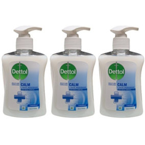 Dettol Hand Wash Antibacterial Liquid Camomile 250ml x 3